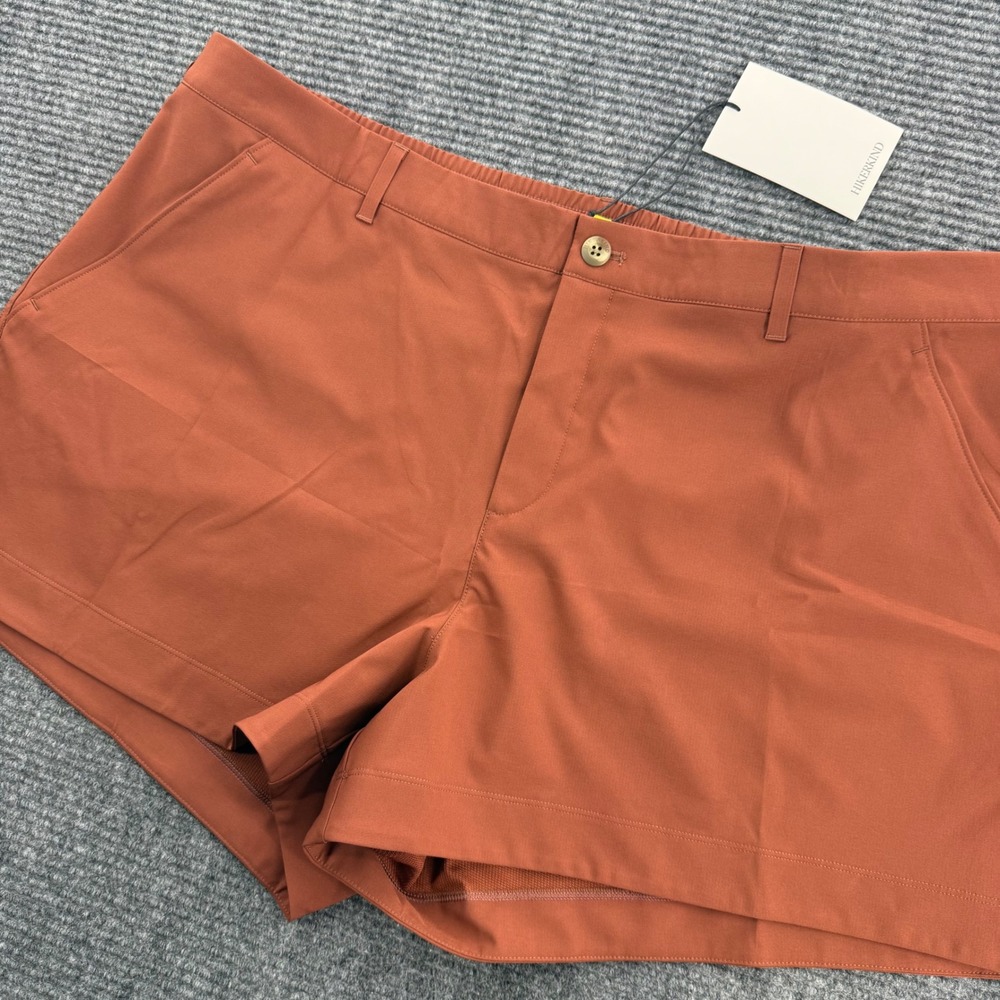 HIKERKIND Trail Shorts 02 3XL Rust Orange Ultisol Hiking Outdoor Utility